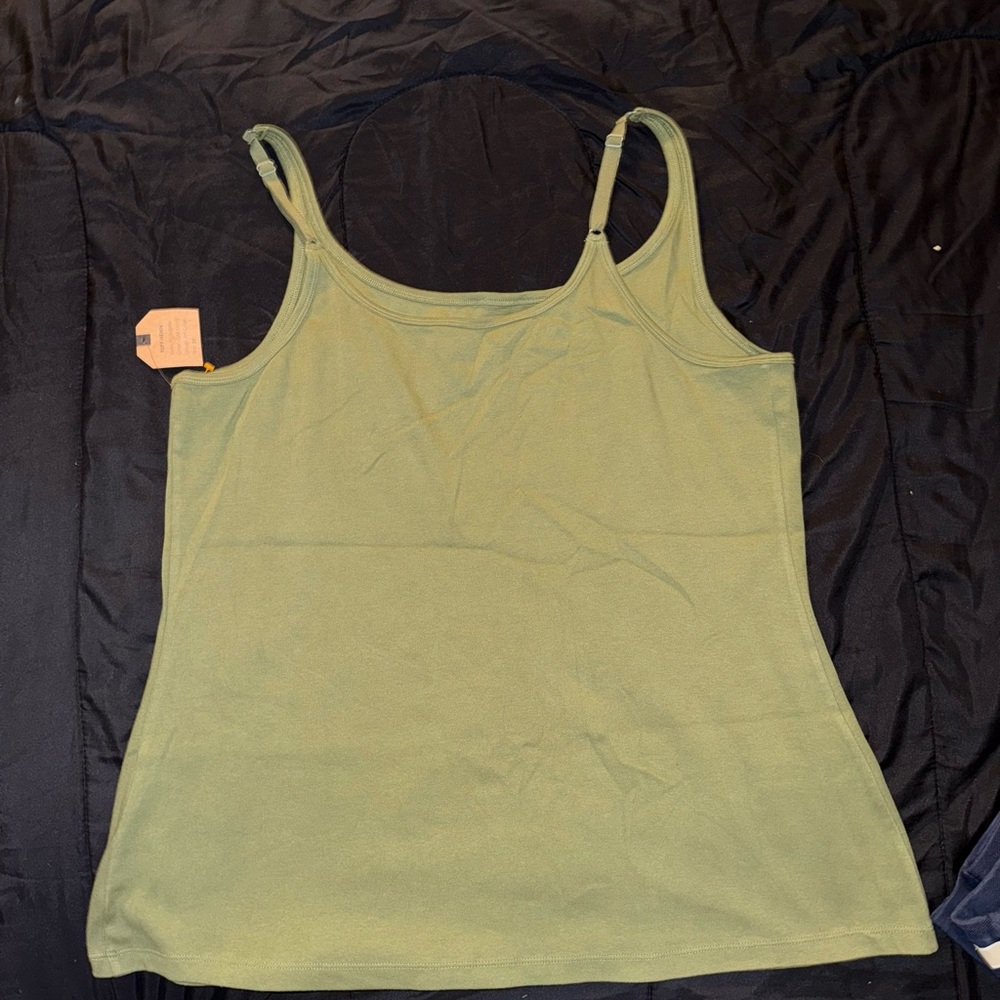 Olive Green Women's Tank Top